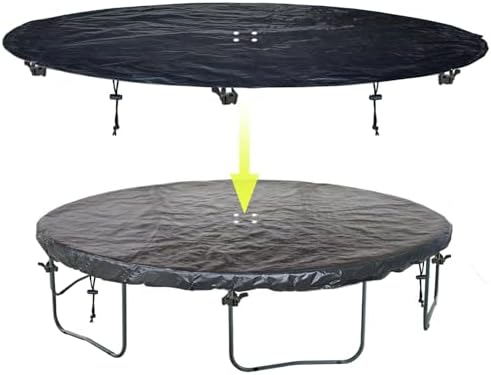 15 Ft Trampoline Deksel 8-16 Ft Trampoline Vinterdeksel, Enkel å Installere Trampoline Beskyttelsesdeksel, Vanntett Trampoline Deksel, Anti-Uv, Snø, Støvbeskyttende Trampoline Værdeksel Svart  |  Trampoliner og tilbehør Trampoliner og tilbehør Trampoliner og tilbehør